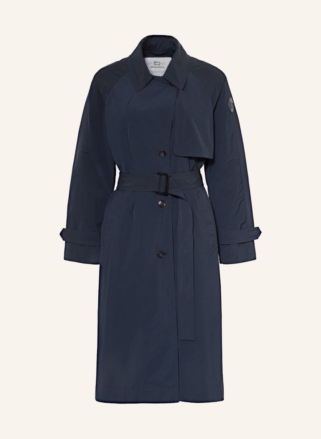 Image of Woolrich Trenchcoat blau