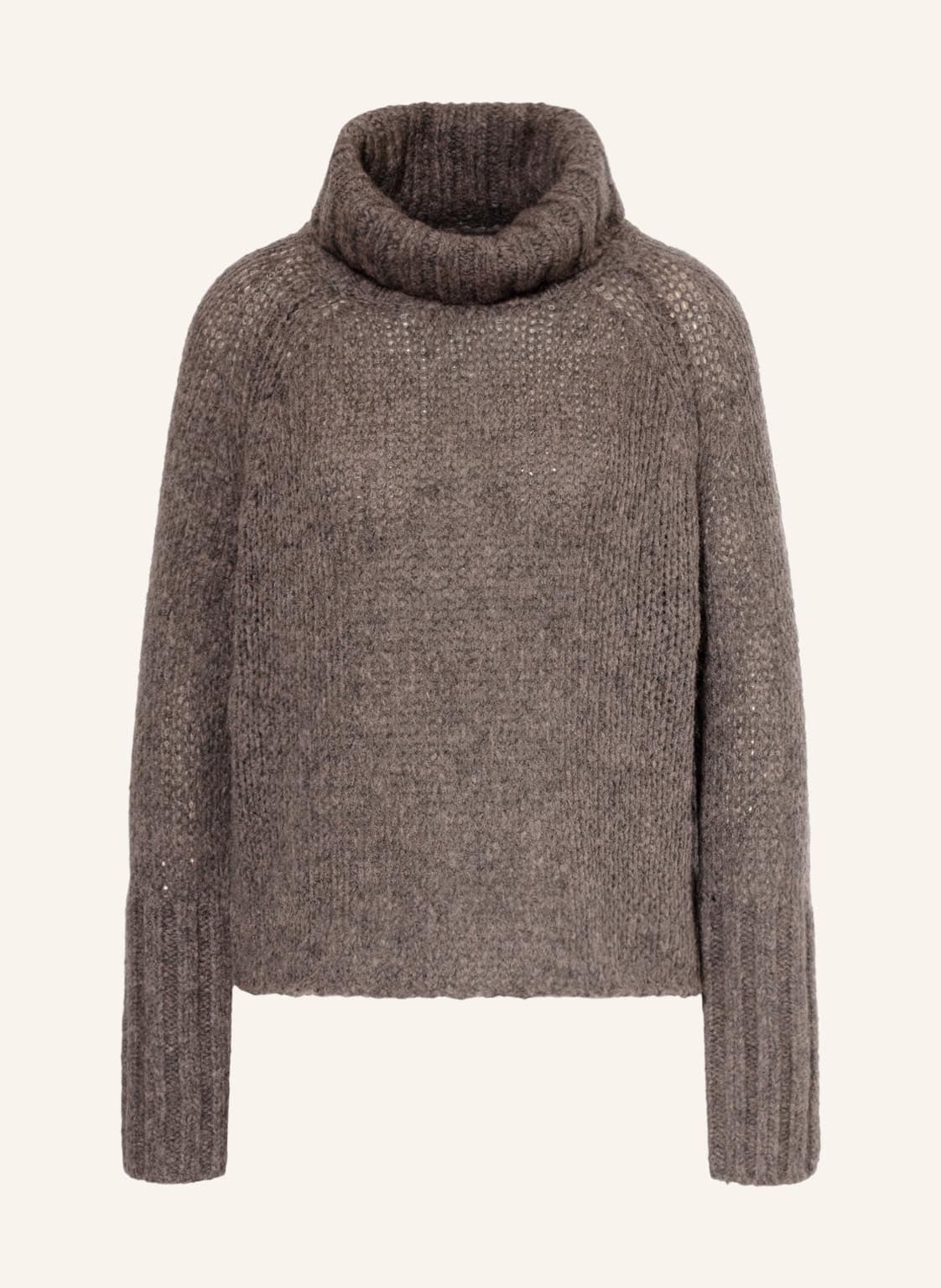 Image of Mrs & Hugs Rollkragenpullover braun