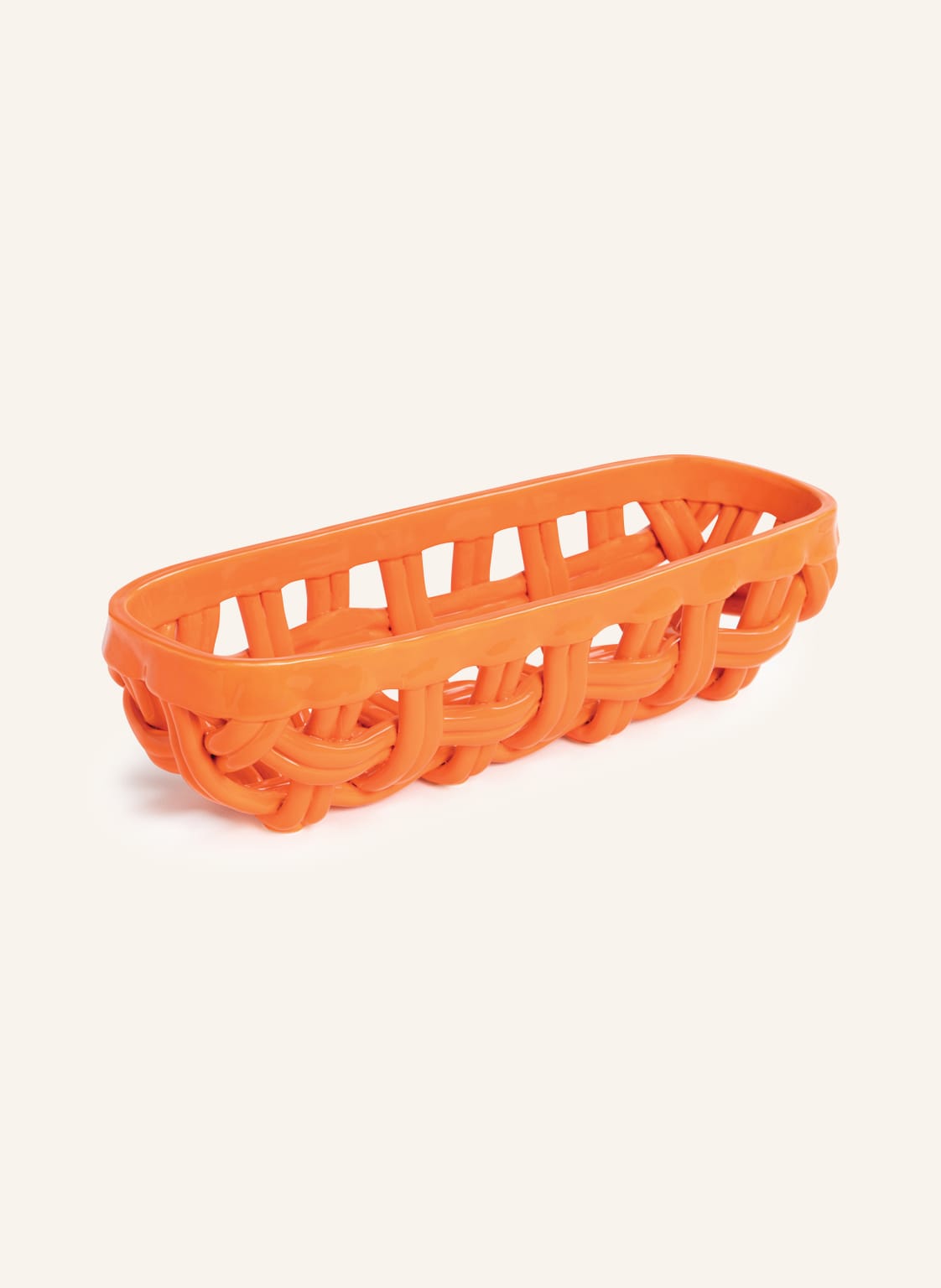 Image of &K Amsterdam Korb Baguette orange