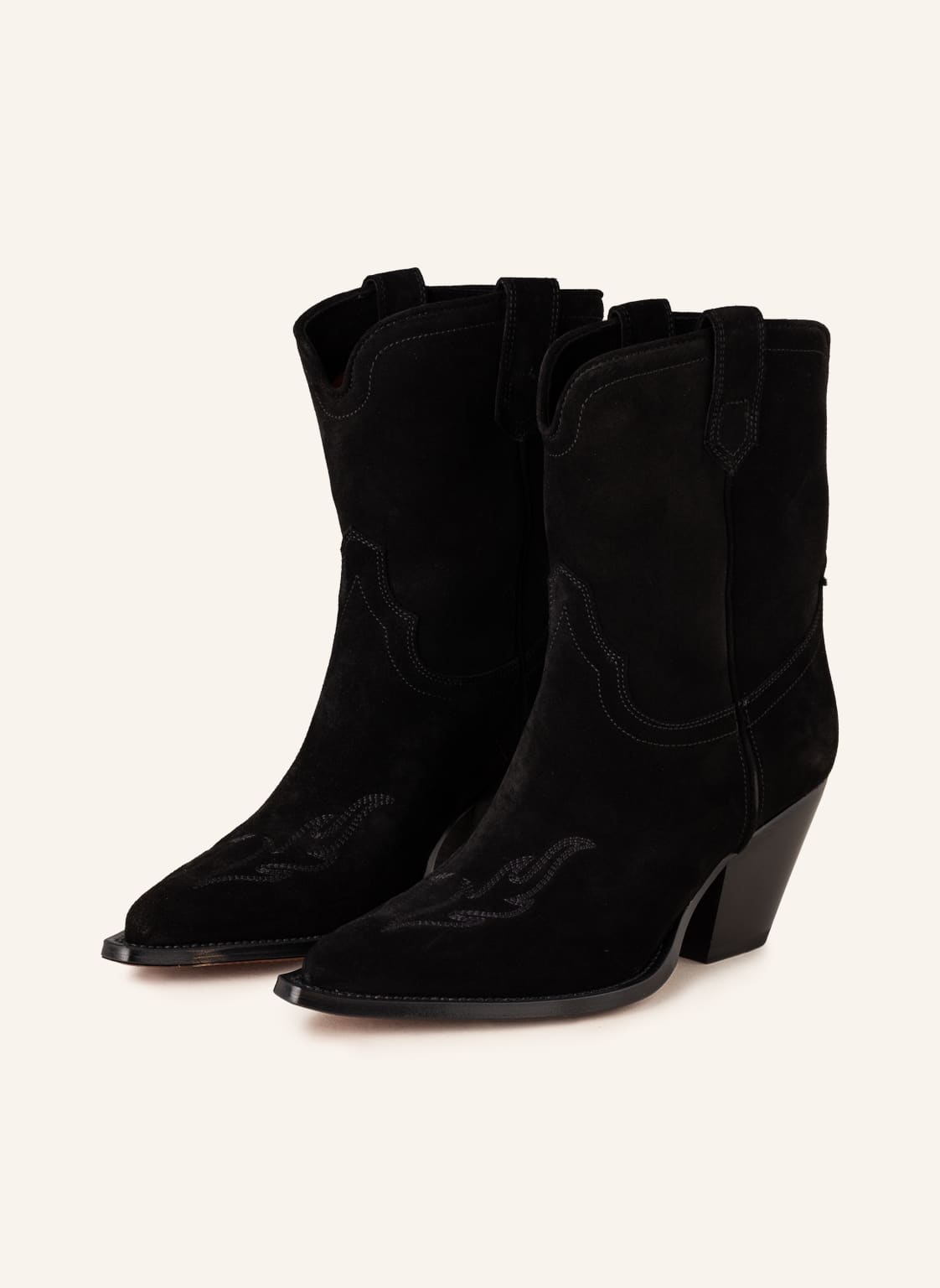 Image of Sonora Cowboy Boots Perla schwarz