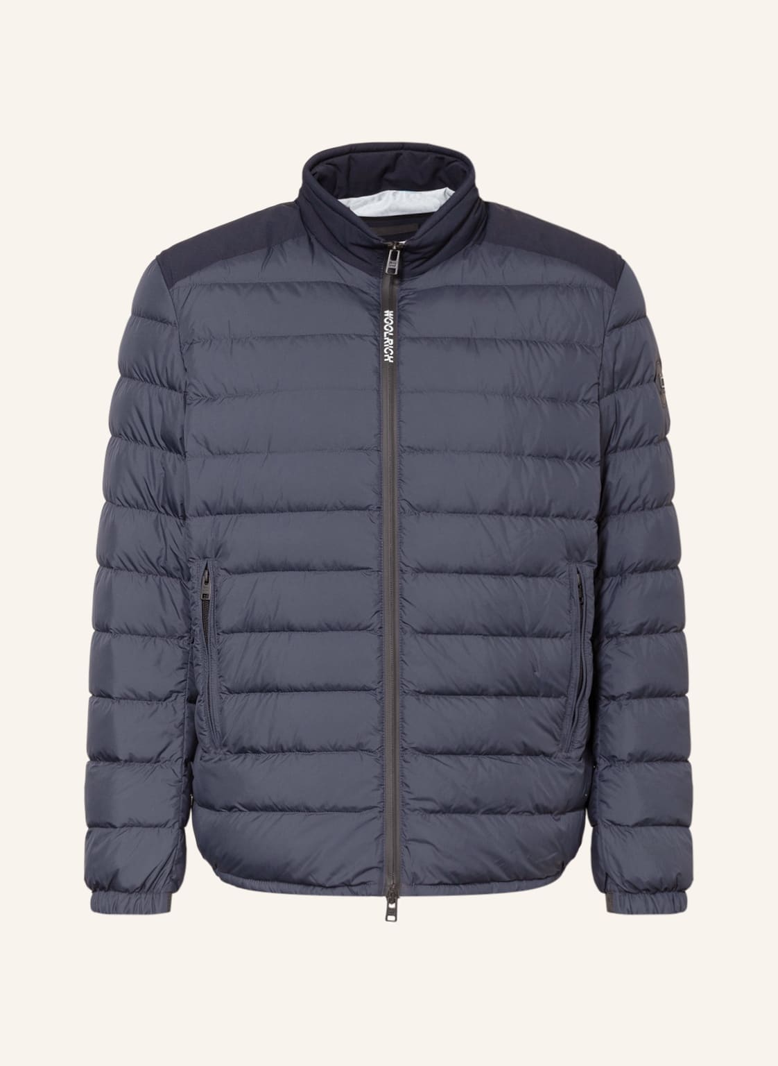 Image of Woolrich Lightweight-Daunenjacke Bering blau