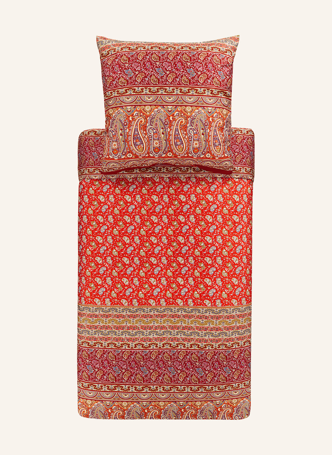 Image of Bassetti Bettwäsche Como V.r1 rot