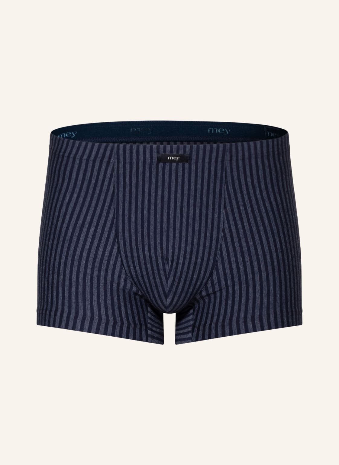 Image of Mey Boxershorts Serie Tonal Stripes blau