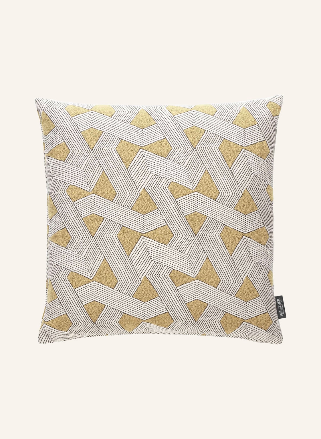 Image of Rohleder Dekokissen Kyoto gelb