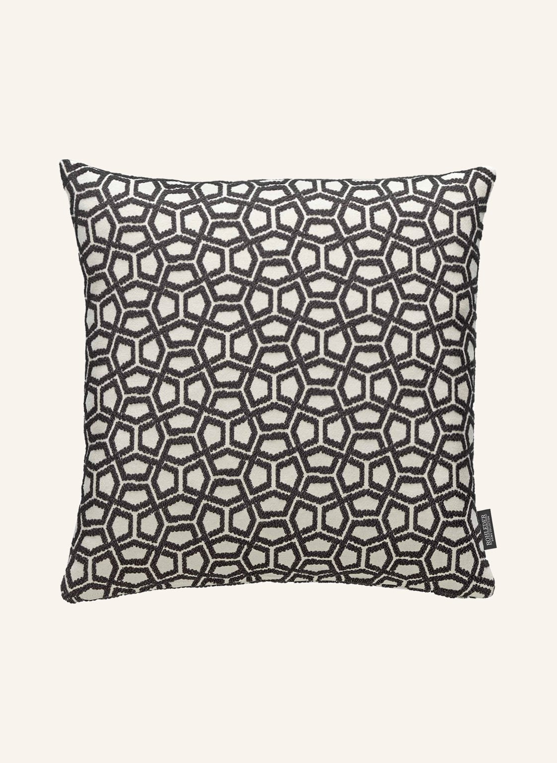 Image of Rohleder Dekokissen Origami schwarz