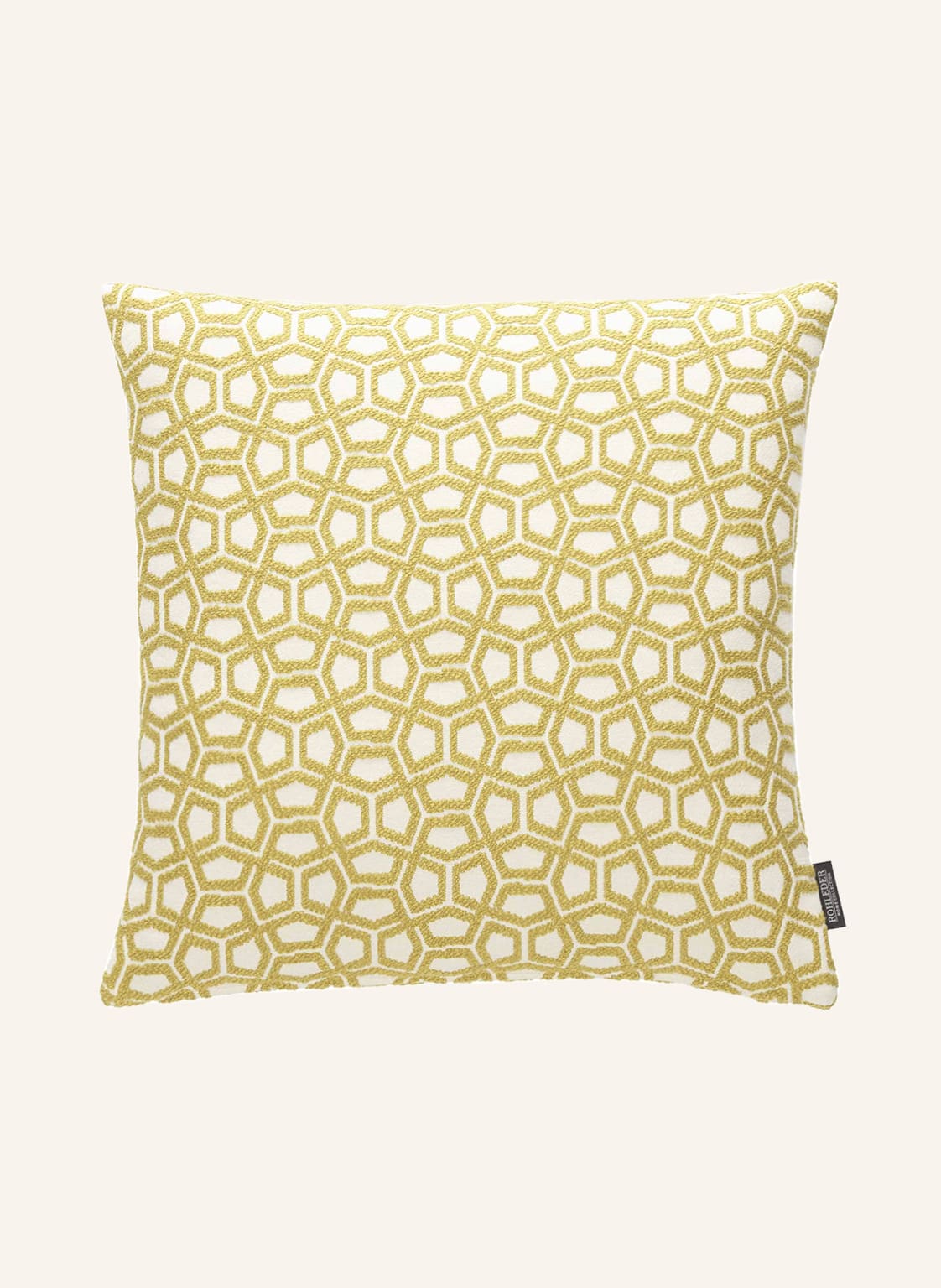 Image of Rohleder Dekokissen Origami gelb