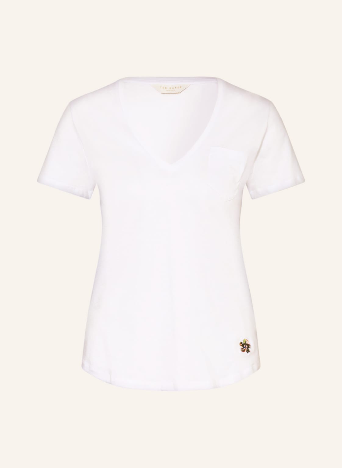 Image of Ted Baker T-Shirt Lovage weiss