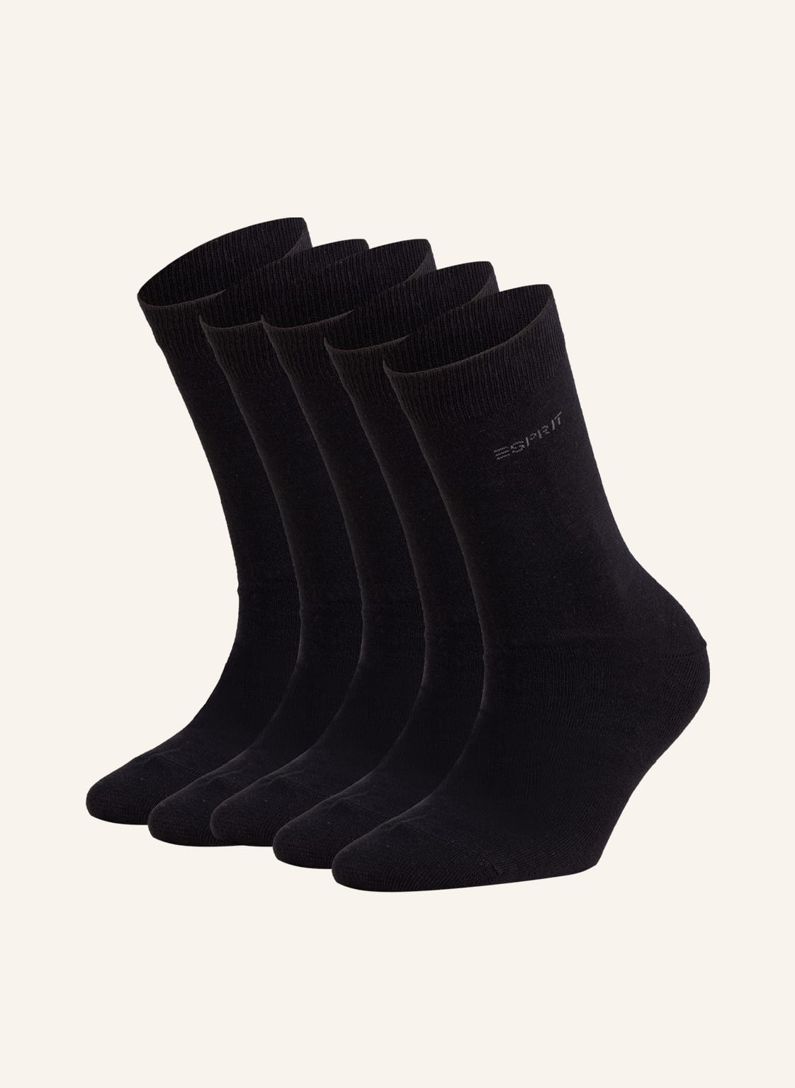 Image of Esprit 5er-Pack Strümpfe schwarz