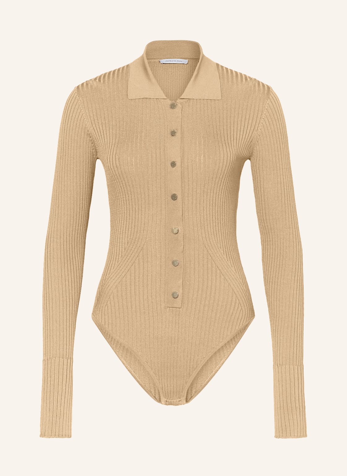 Image of Patrizia Pepe Strick-Body beige
