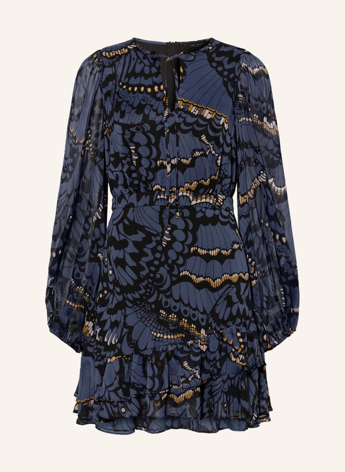 Image of Ted Baker Kleid Pollei blau