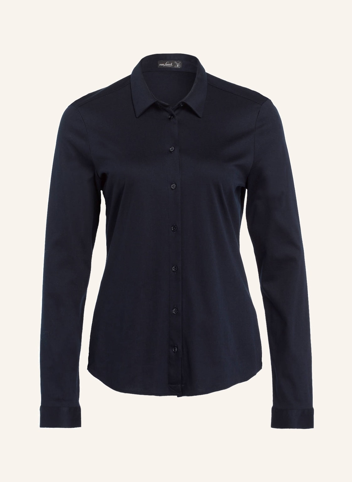 Image of Van Laack Jerseybluse Malis blau