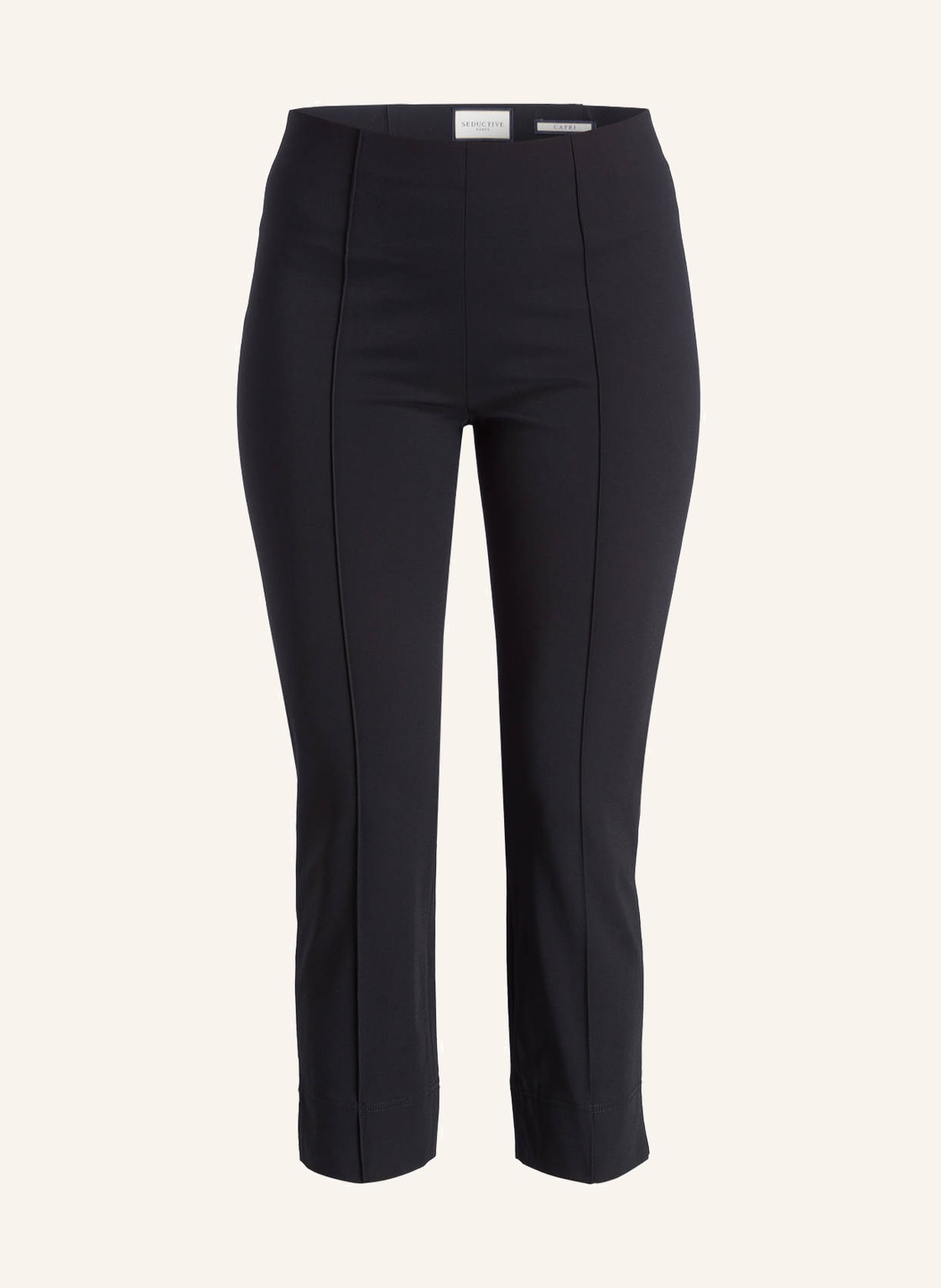 Image of Seductive 7/8-Hose Capri schwarz