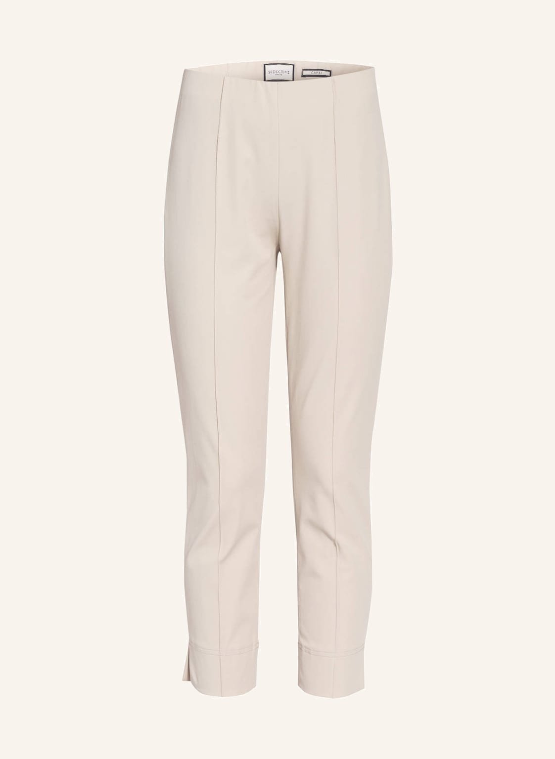 Image of Seductive 7/8-Hose Capri beige