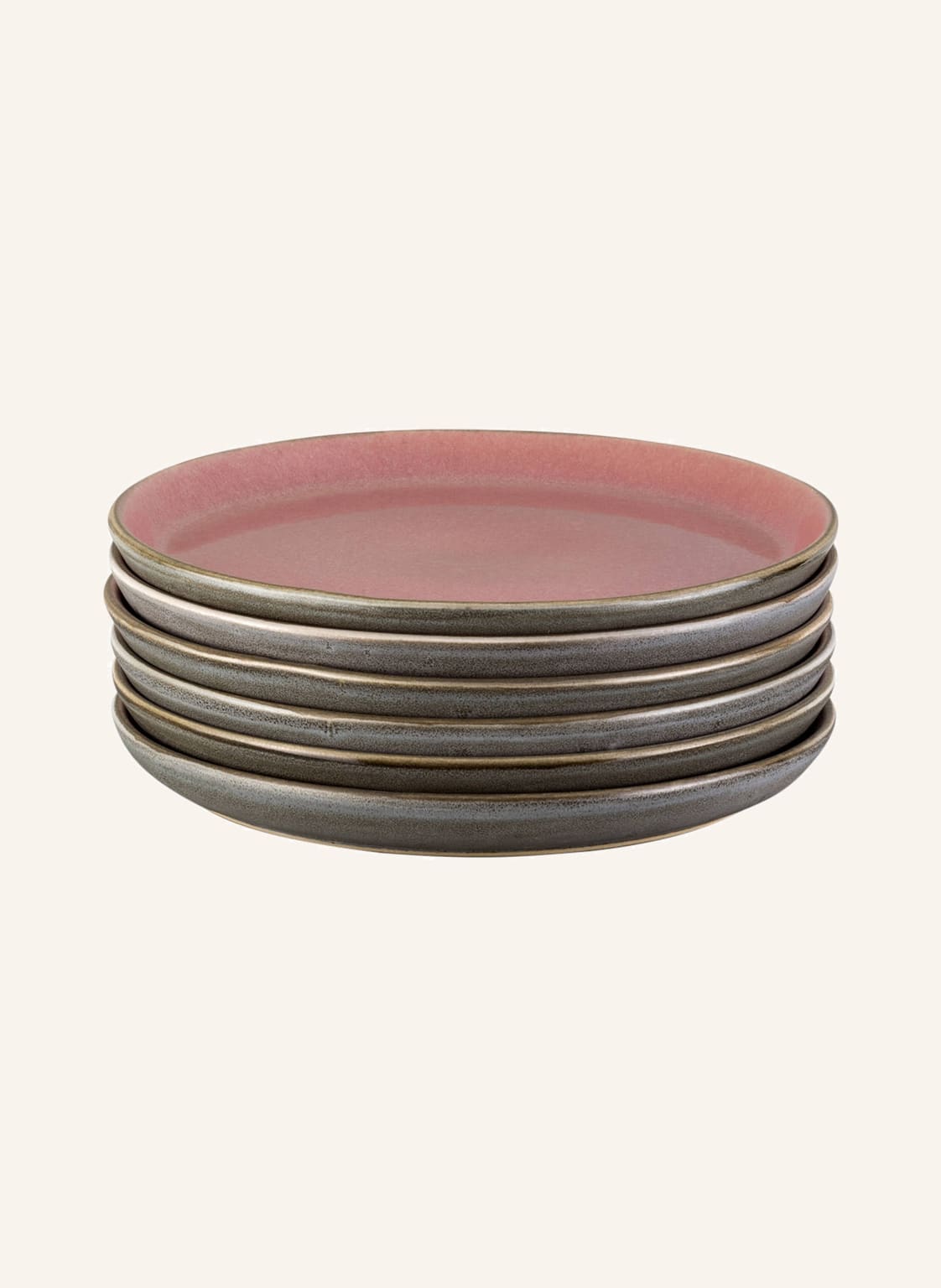 Image of Bitz 6er-Set Dessertteller pink