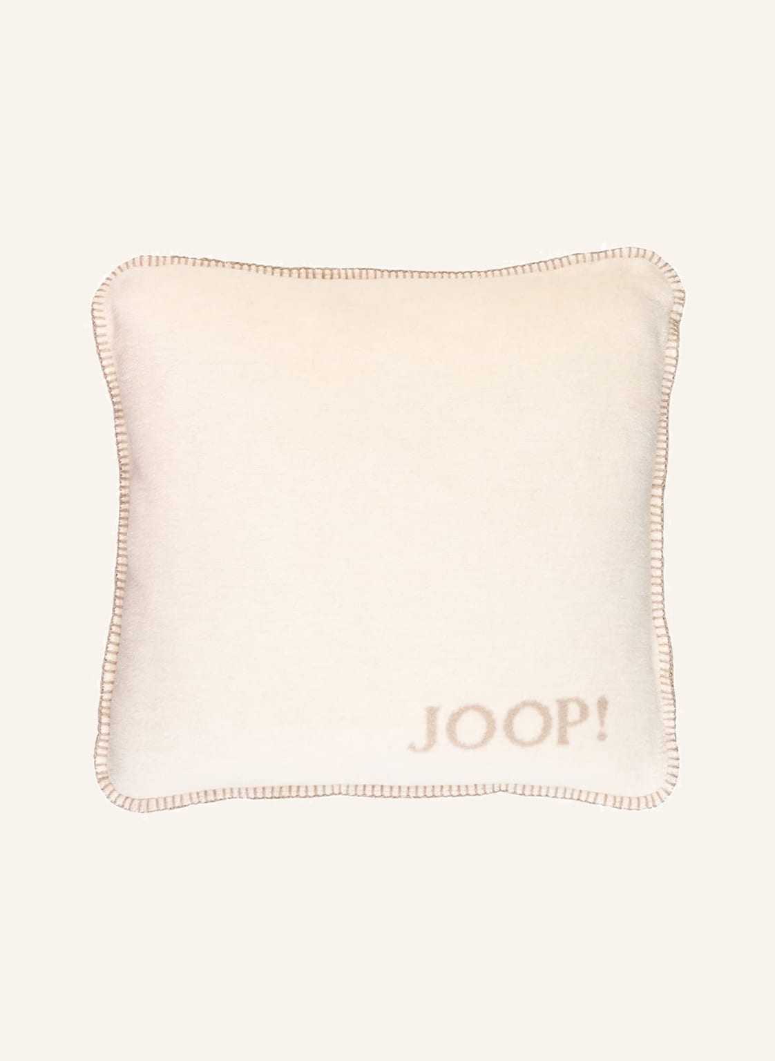 Image of Joop! Dekokissenhülle Uni Doubleface beige