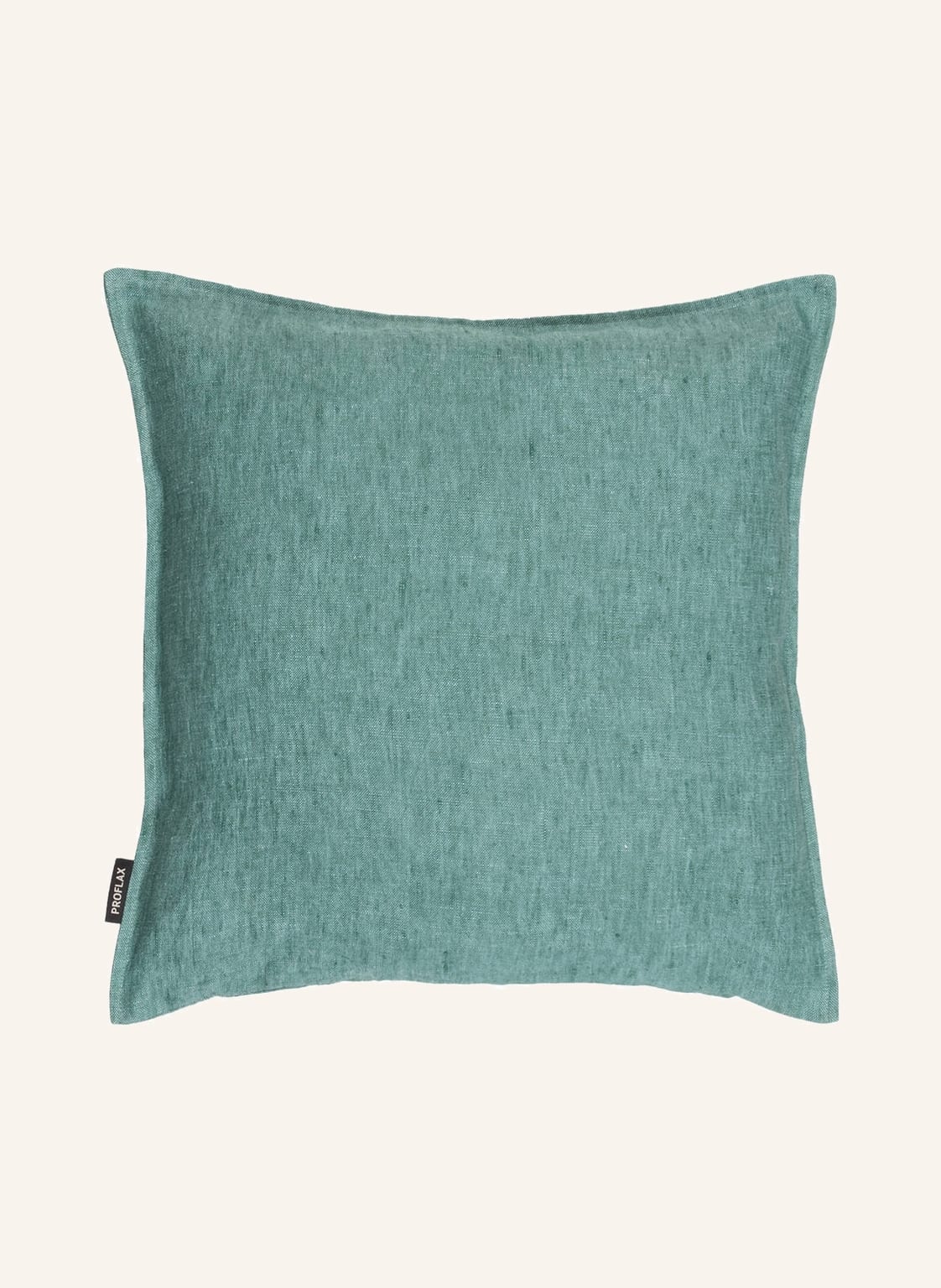 Image of Proflax Leinen-Dekokissenhülle Sven gruen