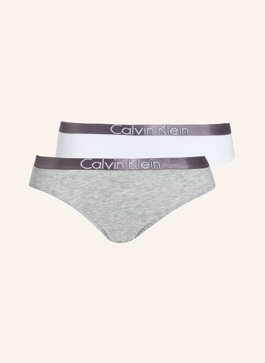 Image of Calvin Klein 2er-Pack Slips grau