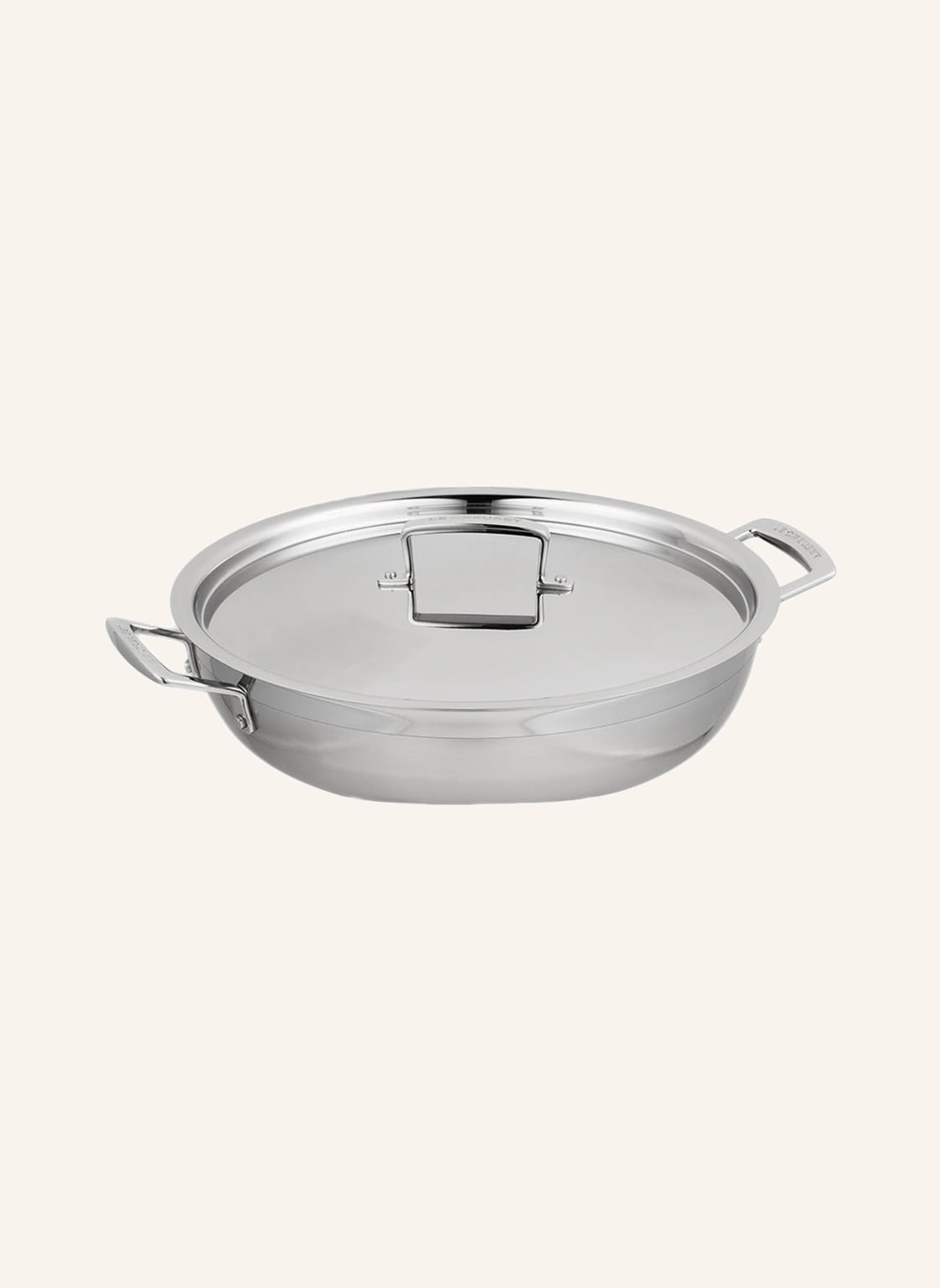 Image of Le Creuset Profipfanne 3-Ply silber