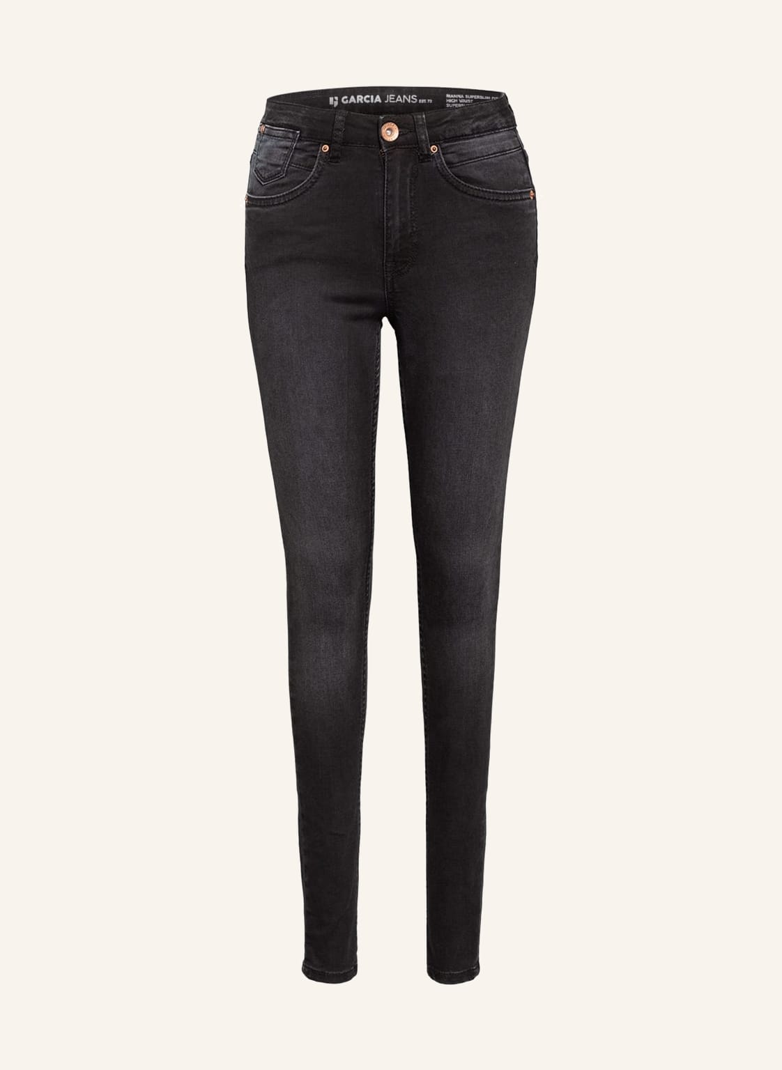 Image of Garcia Jeans Rianna Super Slim Fit schwarz