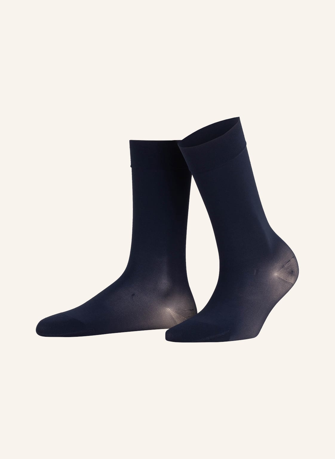 Image of Item m6 Fein-Kniestrümpfe Translucent blau