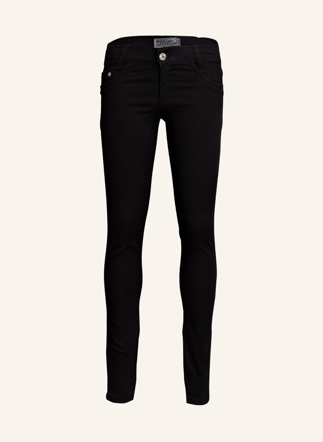 Image of Blue Effect Jeggings schwarz