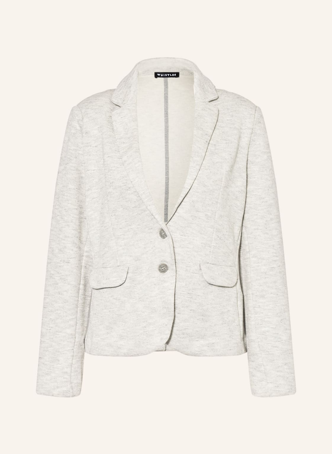 Image of Whistles Jersey-Blazer grau