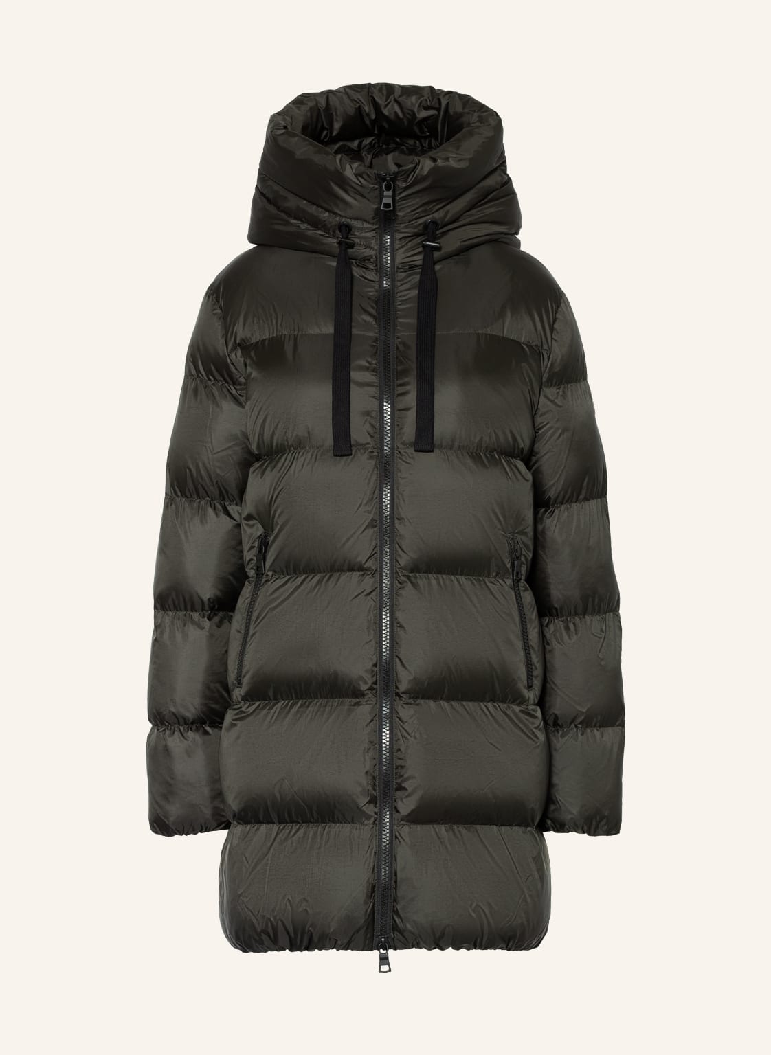 Image of No.1 Como Steppmantel gruen