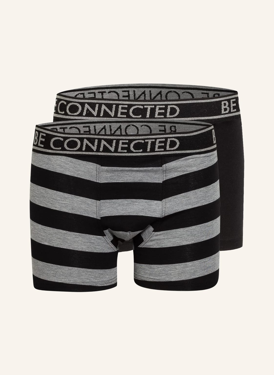 Image of Sanetta 2er-Pack Boxershorts grau