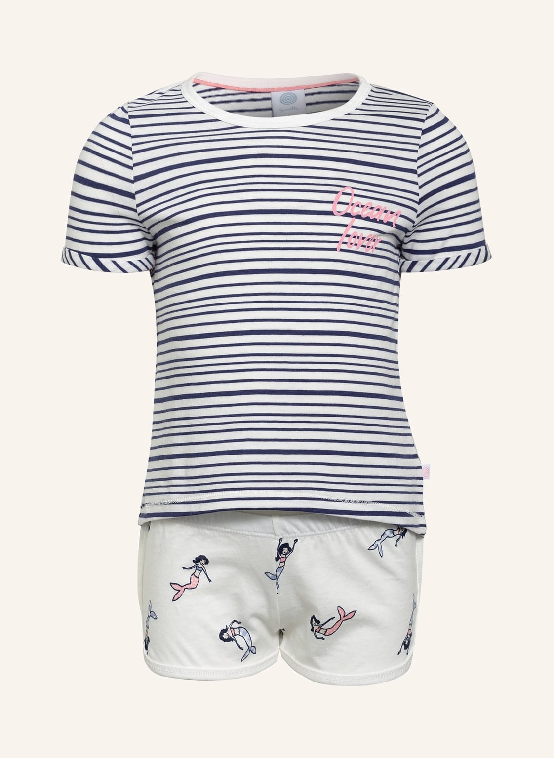 Image of Sanetta Shorty-Schlafanzug violett