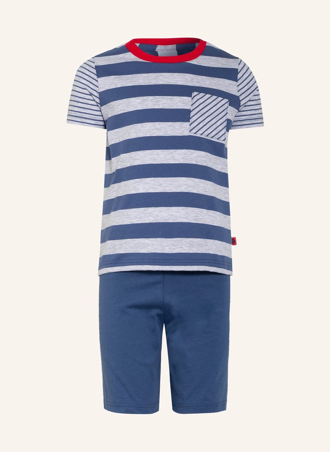 Image of Sanetta Shorty-Schlafanzug blau