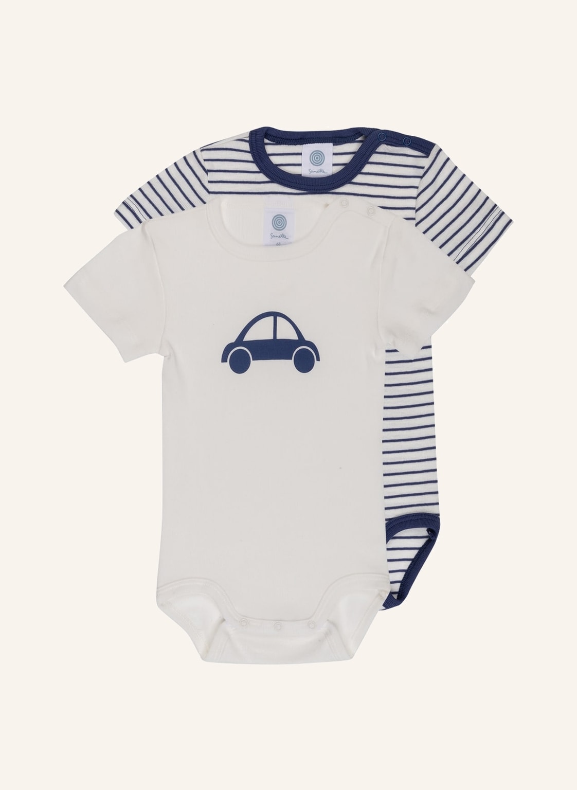 Image of Sanetta 2er-Pack Bodies blau