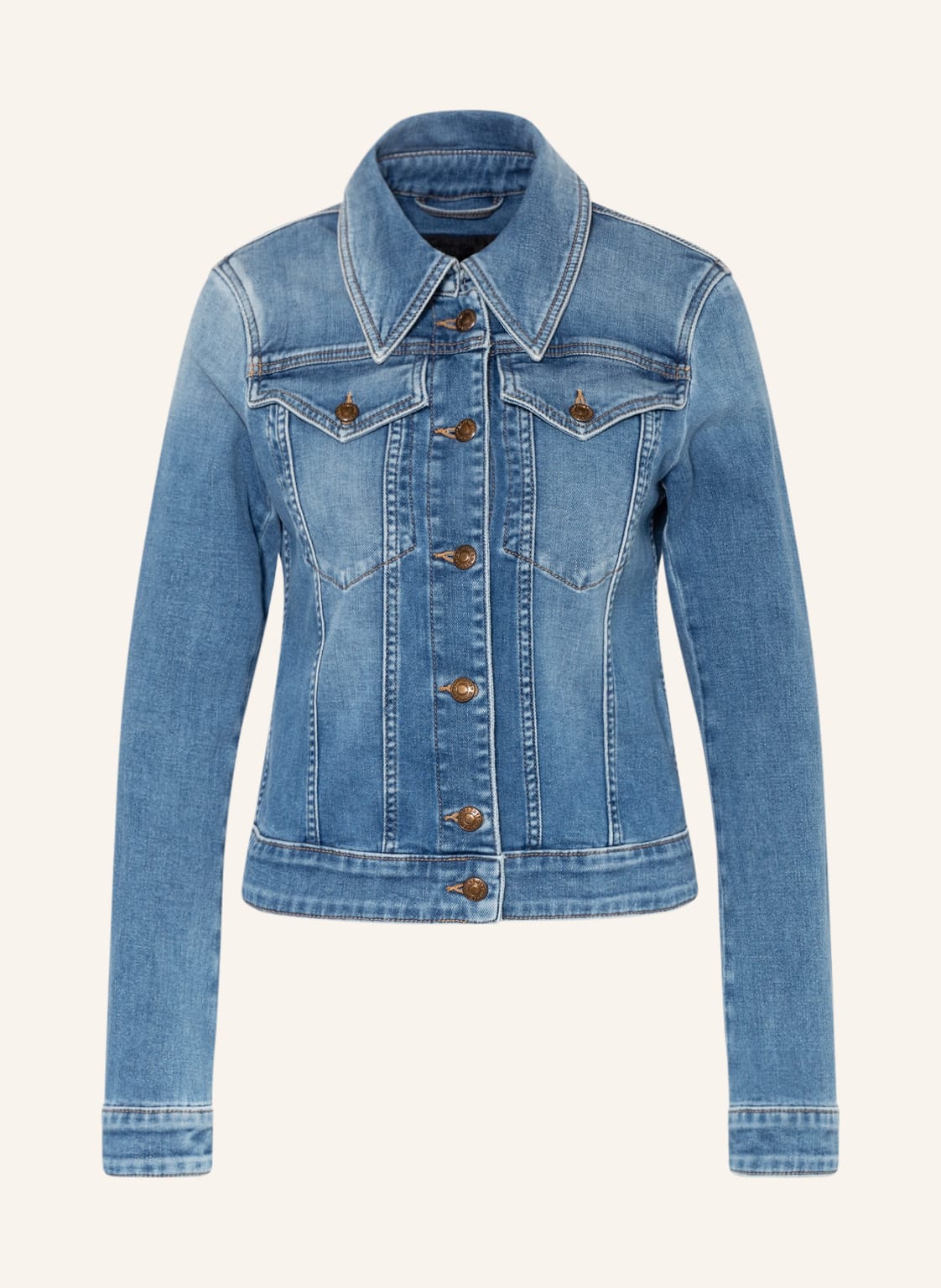 Image of Drykorn Jeansjacke Somerton blau