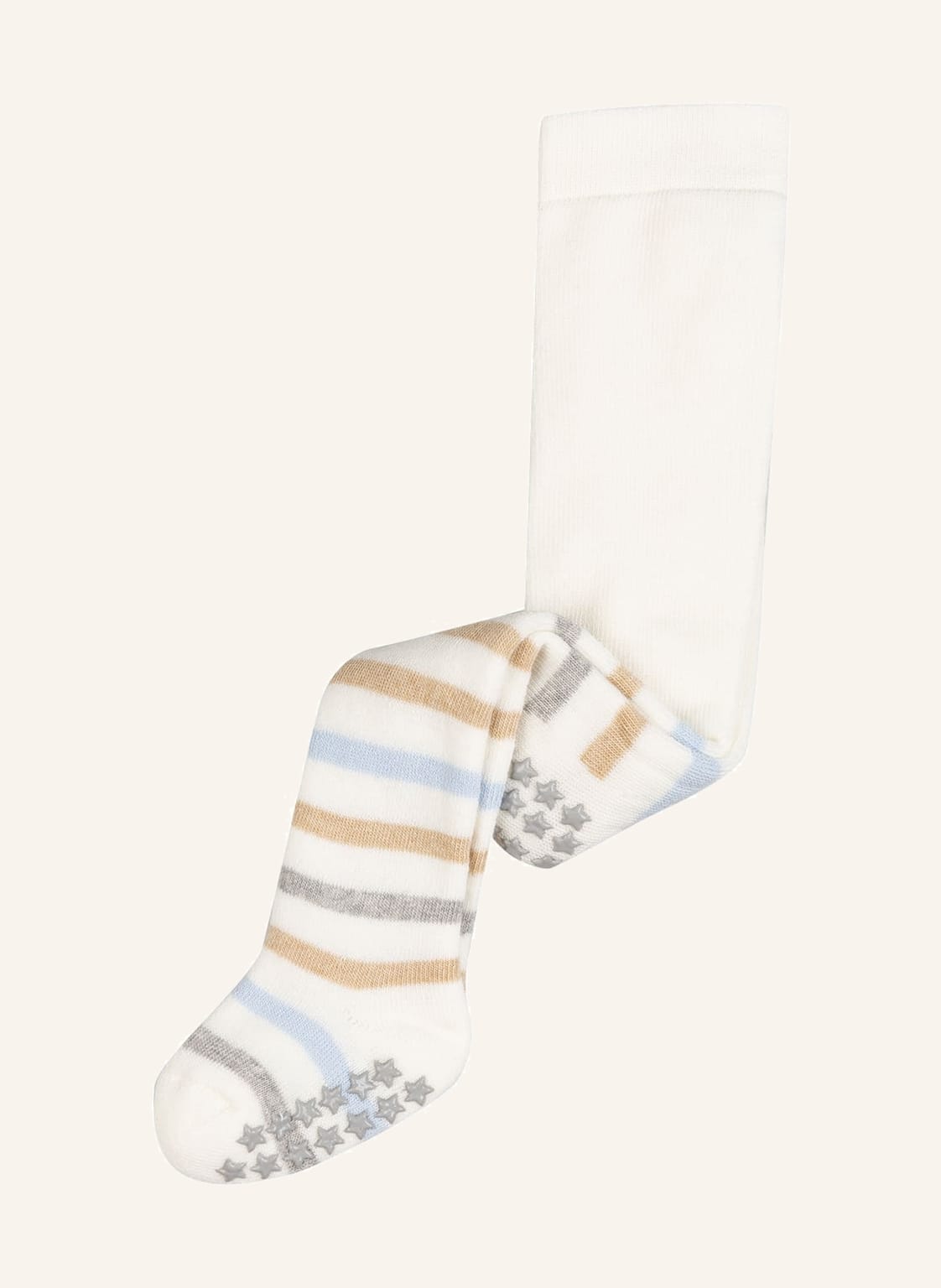 Image of Falke Stopper-Strumpfhose Multi Stripe weiss