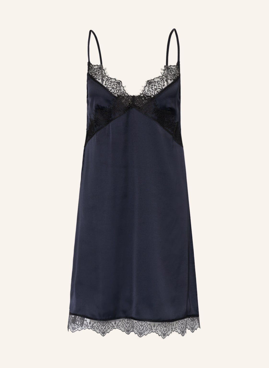 Image of Simone Pérèle Negligé Satin Secrets Aus Satin blau