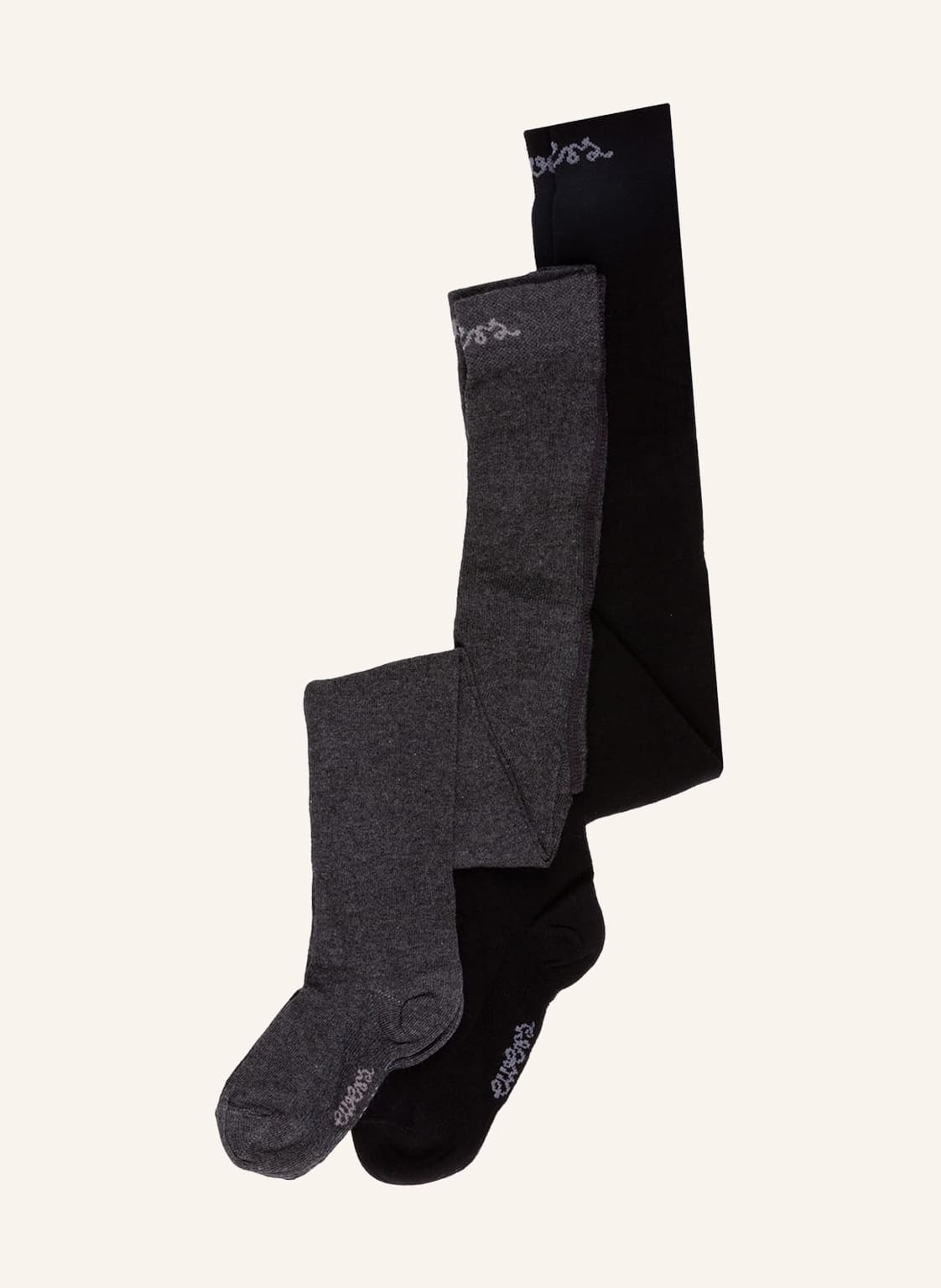 Image of Ewers Collection 2er-Pack Strumpfhosen schwarz
