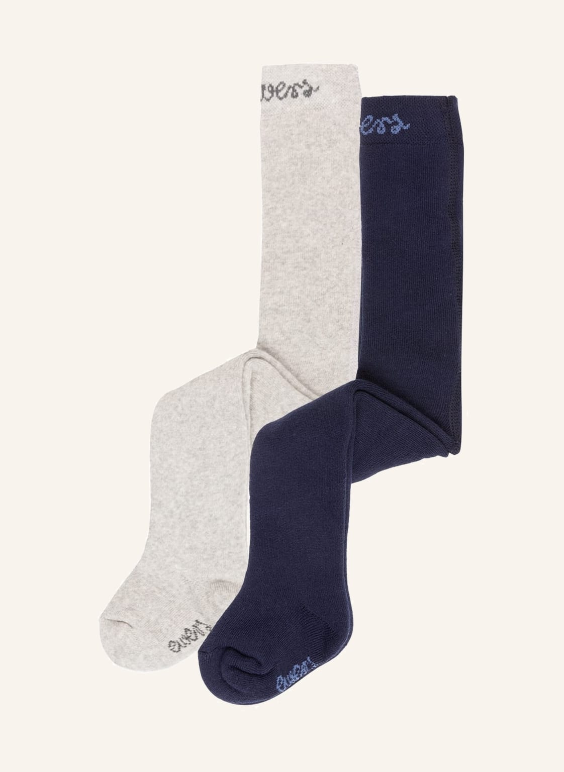 Image of Ewers Collection 2er-Pack Thermo-Strumpfhosen grau