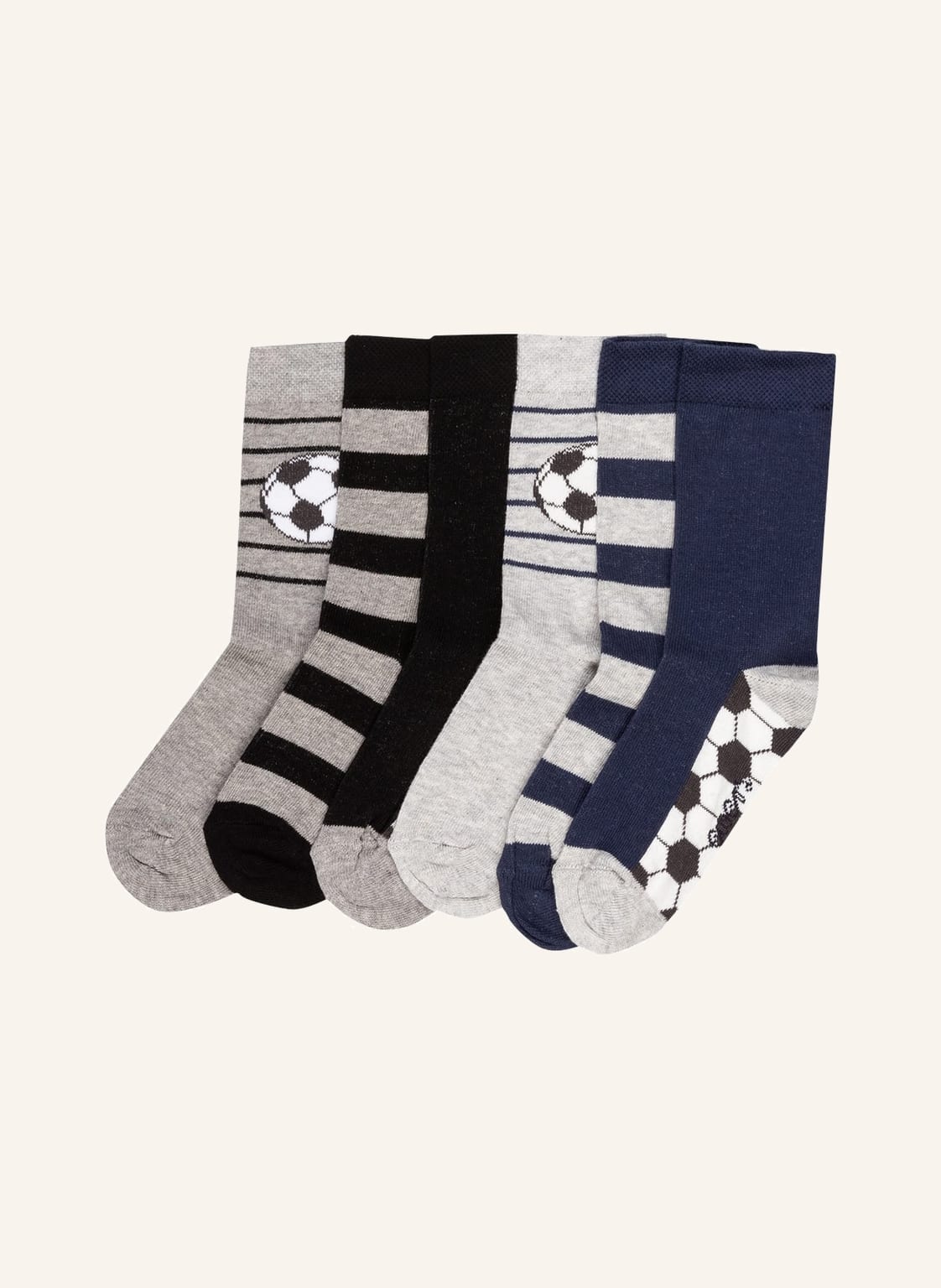 Image of Ewers Collection 6er-Pack Socken grau