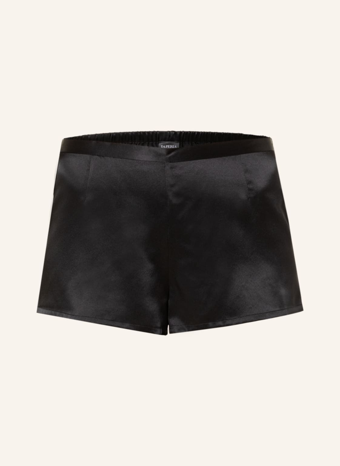 Image of La Perla Schlafshorts Silk Aus Seide schwarz