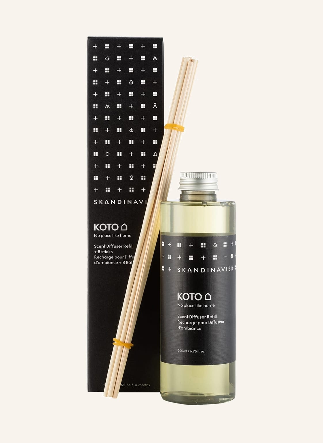 Image of Skandinavisk Raumduft Nachfüllflasche Koto schwarz