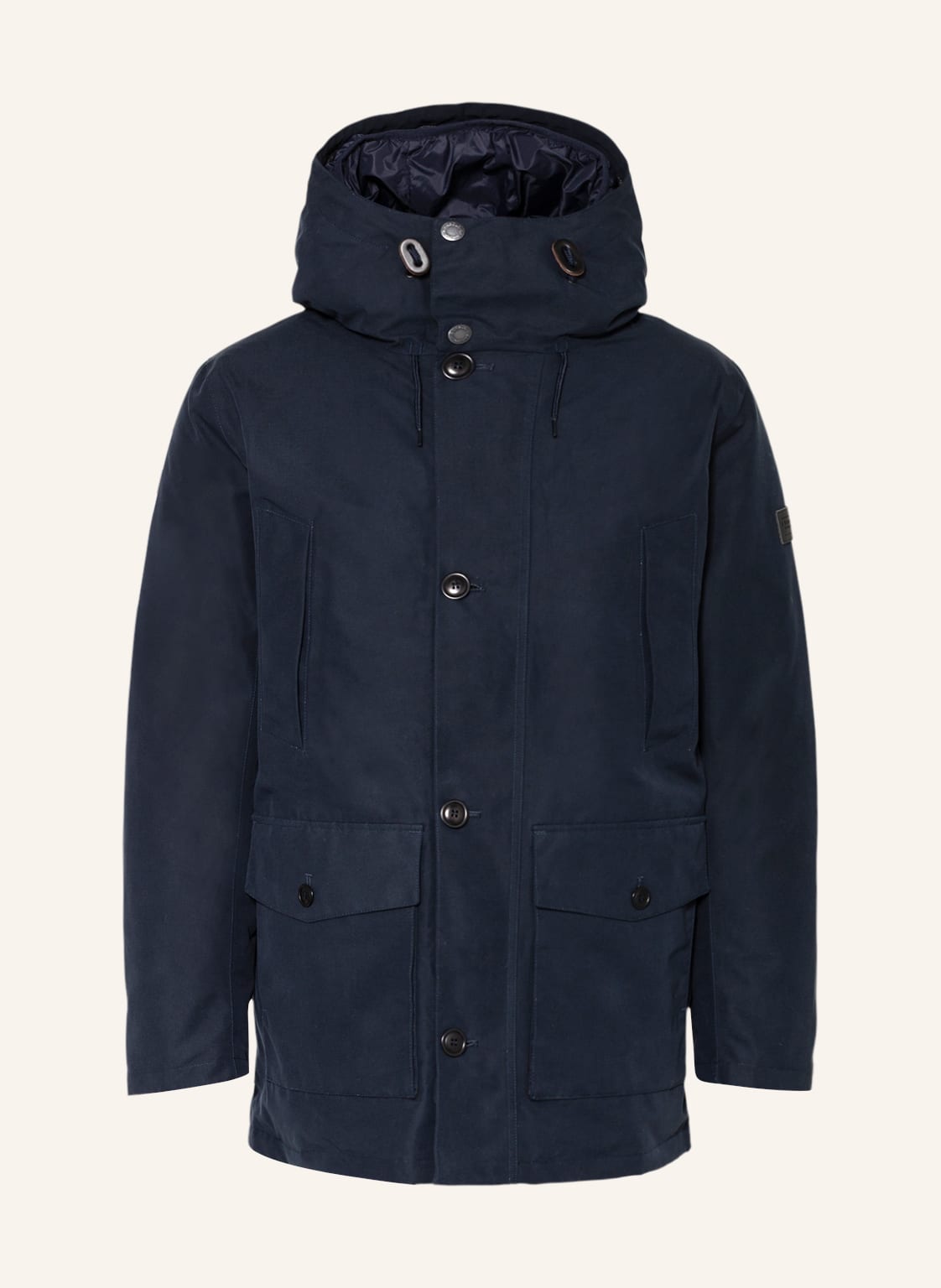 Image of Barbour Parka blau