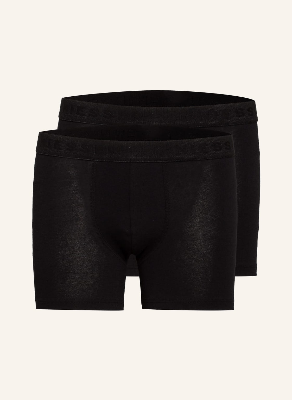 Image of Schiesser 2er-Pack Boxershorts schwarz