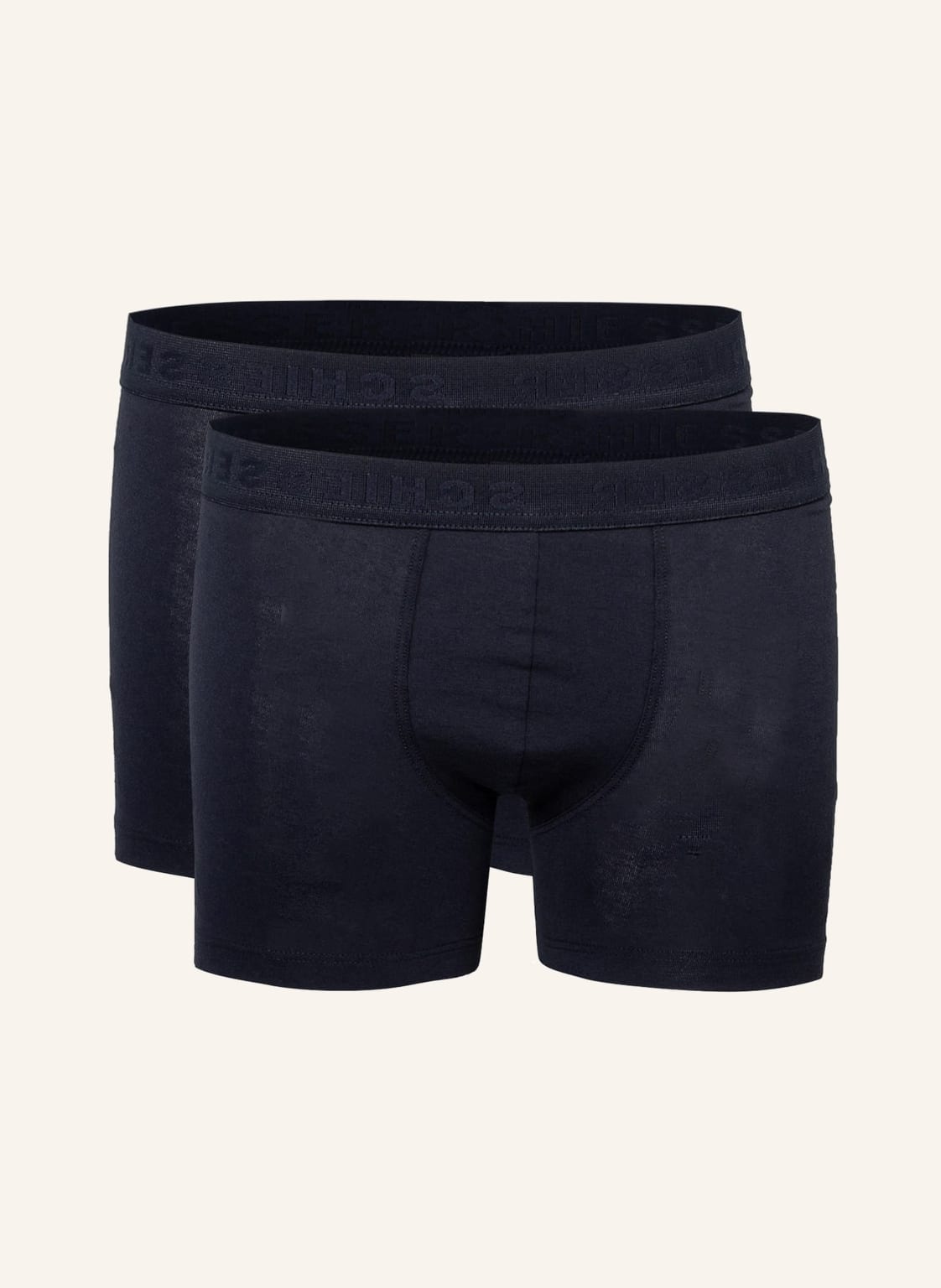 Image of Schiesser 2er-Pack Boxershorts blau
