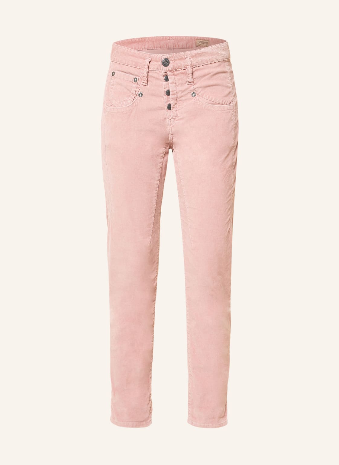 Image of Herrlicher 7/8-Cordhose Shyra rosa