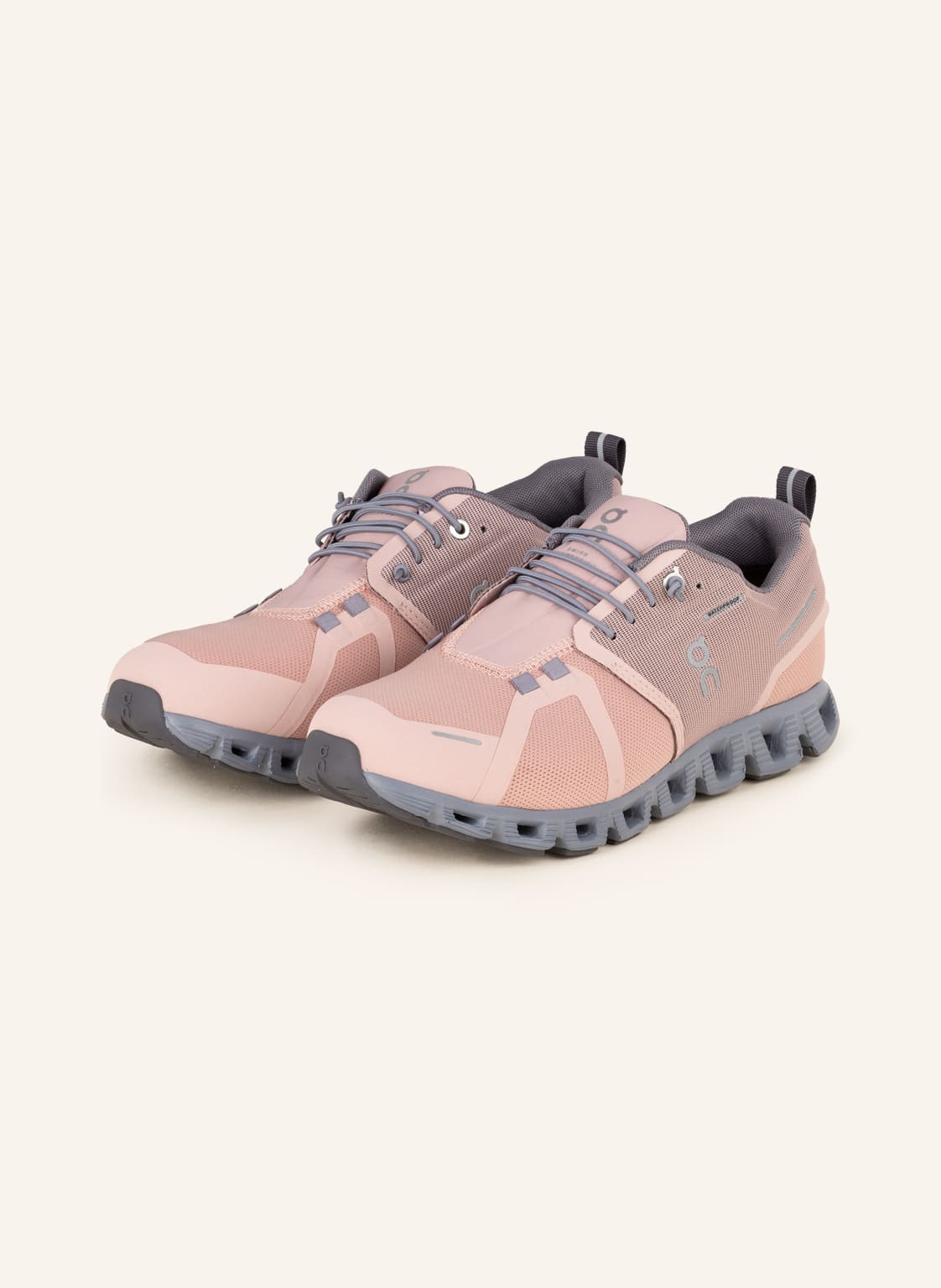 Image of On Sneaker Cloud 5 Waterproof rosa