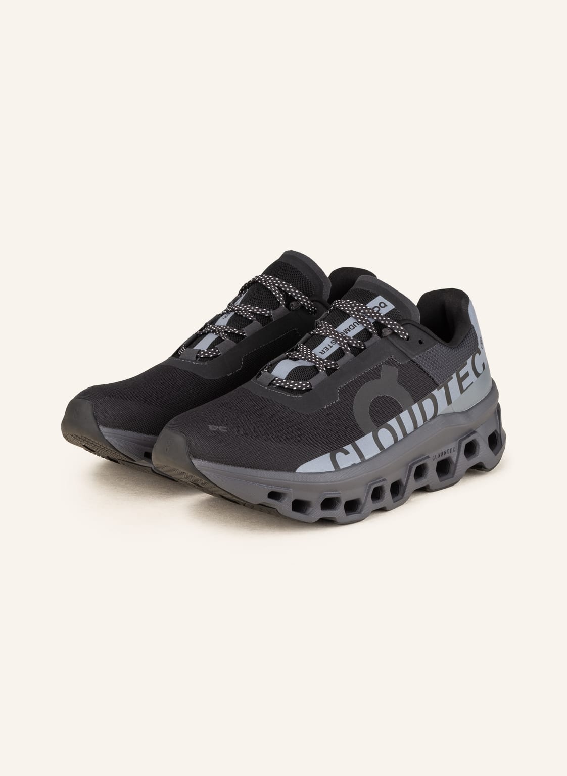 Image of On Laufschuhe Cloudmonster Lumos schwarz
