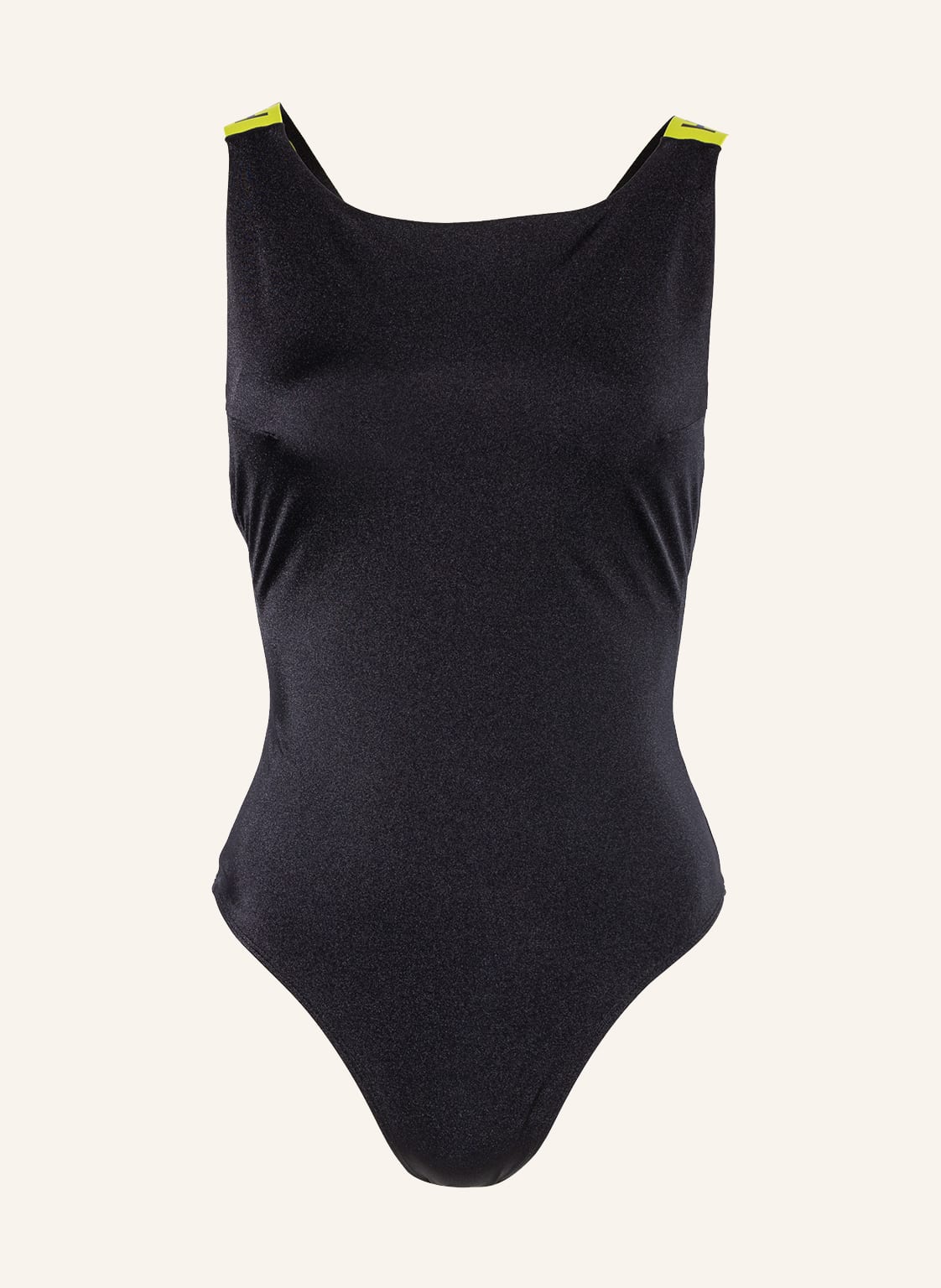 Image of Hugo High-Neck-Badeanzug Sporty schwarz