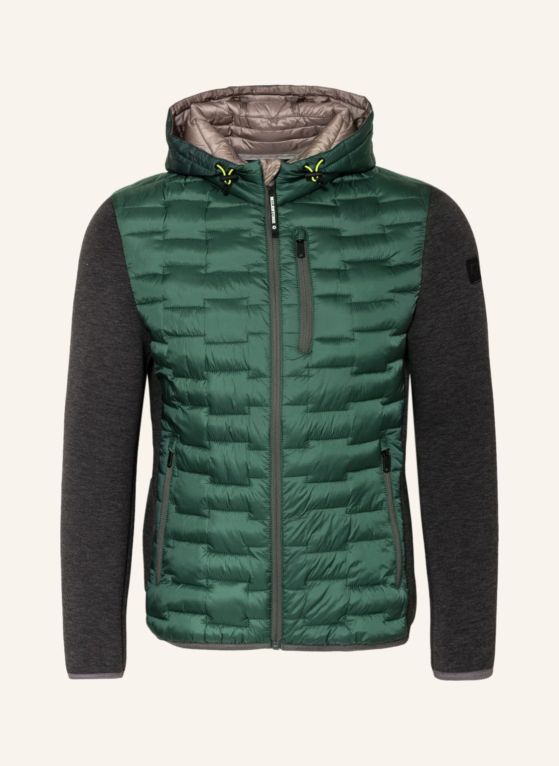 Image of Milestone Jacke Ms-Delta Im Materialmix Mit Sorona®-Isolierung gruen