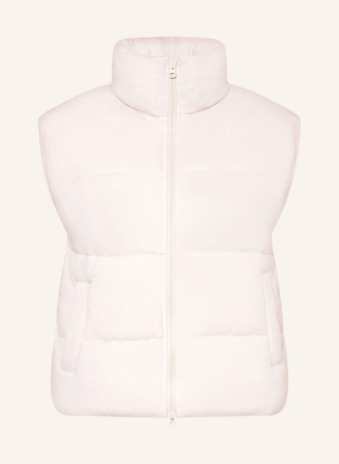 Image of Darling Harbour Steppweste Mit Cashmere beige