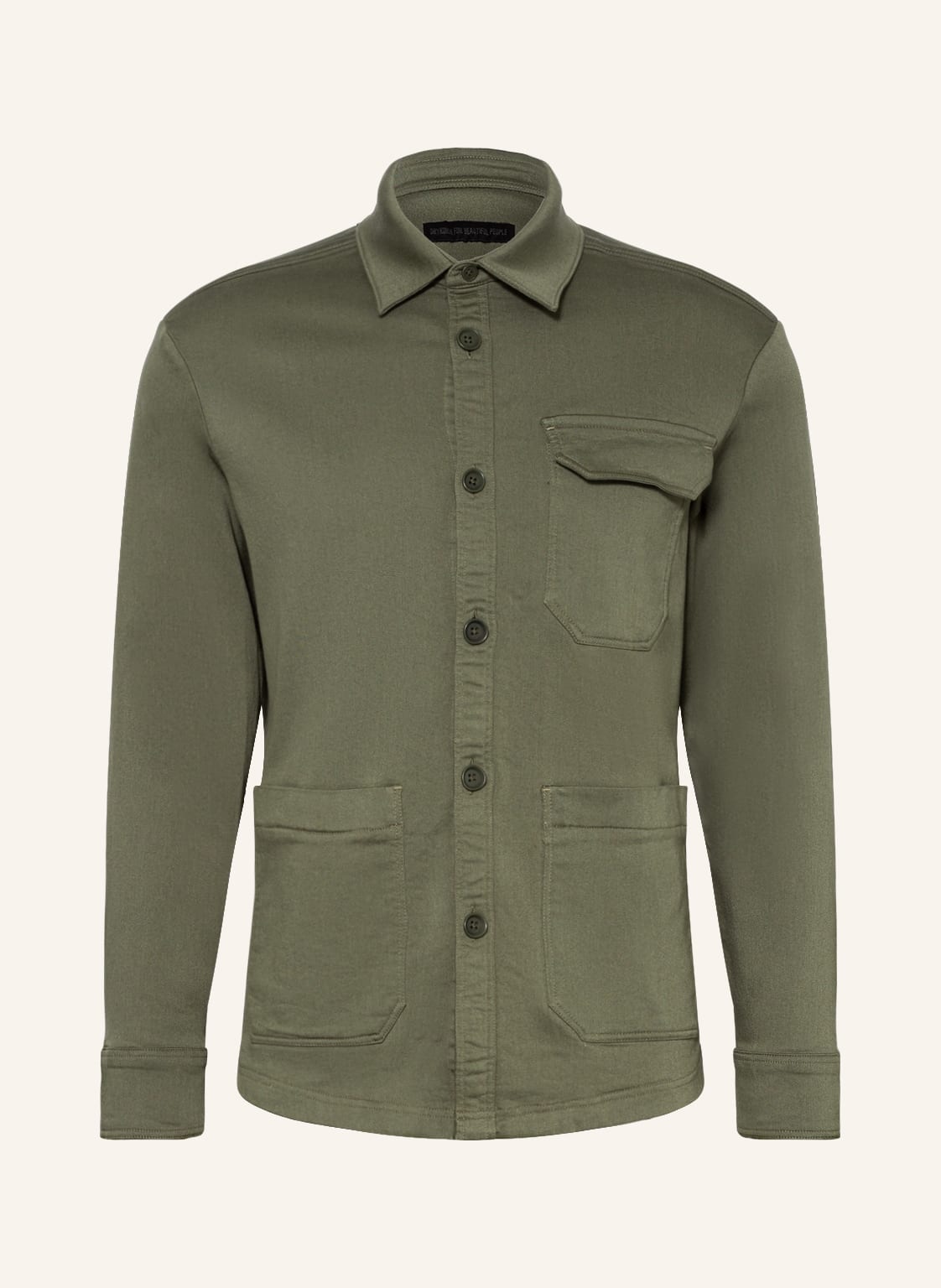Image of Drykorn Overshirt Lawee gruen