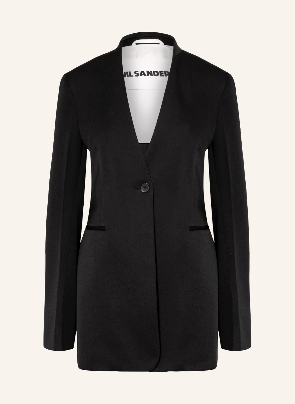Image of Jil Sander Longblazer schwarz